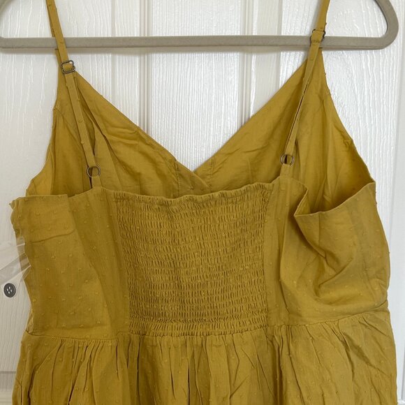 Modcloth Mustard Midi Dress - Picture 5 of 6